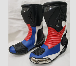 Botas de Motociclismo de Cuero de Diseño Único y Moderno Hechas a Medida para Hombre, Forro de Malla de Primera Calidad, Servicio OEM, Estilo Ciclismo - Product Image 5