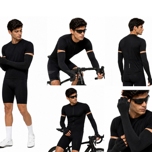 Unisex Stretch <b>Compression</b> <b>Arm</b> <b>Sleeves</b> UV Protection Cooling <b>Sleeves</b> For Sports, Driving, Running And Outdoor Performance Wear - Product Image 4