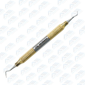 Instrumentos periodontales dentales veterinarios de calidad superior de doble extremo Gracey Curette eje coloreado Ce equipos dentales - Product Image 3