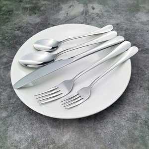 Premium Stainless Steel Cutlery <b>Set</b> Mirror Polish Flatware <b>Fork</b> <b>Spoon</b> Knife Modern Dinnerware Kitchen Tableware <b>Set</b> - Product Image 5