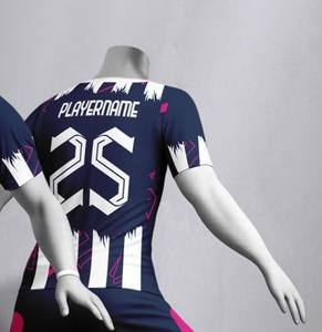 Uniforme de Fútbol Americano de Manga Corta, Transpirable, Estampado y Personalizado de Alta Calidad para Hombre con Tela Personalizada - Product Image 3