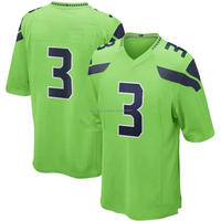 Bandera personalizada transpirable de secado rápido, camisetas de fútbol y fútbol americano, uniforme de fútbol para adultos, manga corta, transferencia de calor