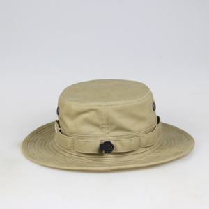 Sombrero de pescador de algodón bordado personalizado con protección UV, plegable, para hombres y mujeres, para uso en exteriores en verano. - Product Image 2