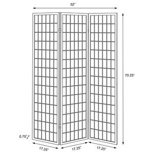 Porch and Den Natural 3 <b>Panel</b> Folding Shoji <b>Screen</b> Portable Room Divider - Product Image 6