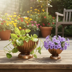 Juego de Floreros Modernos de Acero Inoxidable, Centro de Mesa Decorativo para Bodas, Adorno Ecológico para Mesa - Product Image 2