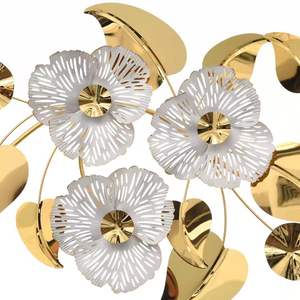 Art mural en aluminium Paon Harmonie pour la maison, avec des tons de laiton, esthétique vibrante, œuvre d'art métallique artisanale, Paon élégant - Product Image 2