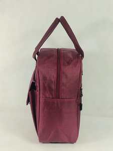 Insulated <b>Lunch</b> <b>Bag</b> Double Layer Zipper Food Tote Thermal Picnic <b>Bag</b> with Handles Custom Logo - Product Image 4