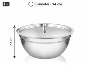 Cuenco de Metal Estilo Indio para Servir, Diseñado para Presentaciones en Fiestas Familiares, Colocación en Mesas de Restaurantes, y Experiencias de Anfitrión en Bodas - Product Image 4