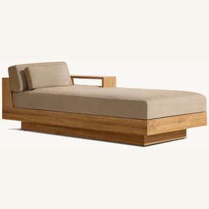 Les meilleurs meubles de jardin en teck, un choix de design moderne pour une utilisation en extérieur dans les jardins de villas ou près de la piscine. - Product Image 4