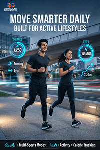 2025 QC NS5 Screenless Smart Bracelet Heart Rate Sleep Monitor Fitness Activity Tracker Waterproof Health Band - Product Image 4