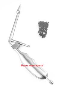 BISONS - Juego de Ligadores de Bandas Elásticas Manuales de Acero Inoxidable de Alta Calidad para Hemorroides, Instrumento Quirúrgico de Proctología, ISO13485 - Product Image 2