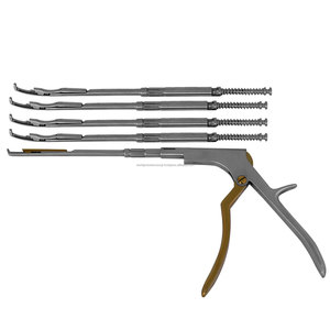 Juego de Rongeurs Kerrison Quirúrgicos de Precisión Premium con Eje Giratorio de Acero Inoxidable para Neurocirugía, Columna Vertebral y Ortopedia Ósea - Product Image 3