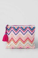 Tas Genggam Kerajinan Tangan Tradisional India Tempat Koin Wanita Gaya Bohemian Tas Uang Kecil Dekoratif Bordir Payet dengan Ritsleting