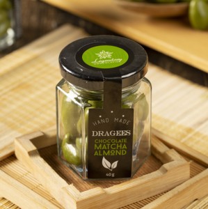 Halal OEM Dragee de Almendras con Chocolate y Matcha, Productos Saludables al por Mayor a Granel Personalizados - Product Image 2