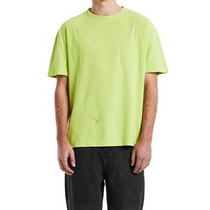 T-shirt surdimensionné en tricot pour homme avec logo personnalisé, 100% coton, style vintage, qualité supérieure, confortable, professionnel, vente chaude, nouveauté - Product Image 1