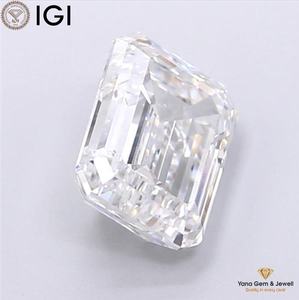 Diamante CVD Cultivado en Laboratorio con Corte Esmeralda de 3.00 Quilates con Certificado IGI Claridad VVS1 Color D para Colección de Joyería Fina - Product Image 3