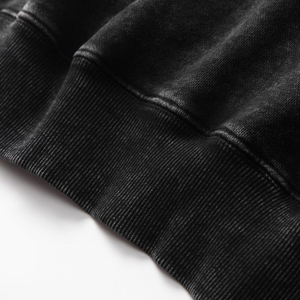 Men's Vintage Washed Oversized Hoodie Heavyweight Drop Shoulder Cotton Pullover Sweatshirt Casual Streetwear Blank OEM Factory - Product Image 4