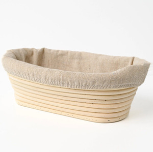 Cestas de mimbre para pan de masa madre, cestas de fermentación de pan de masa madre de bajo costo, utensilios de panadería. - Product Image 2