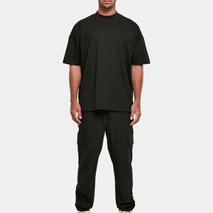 T-shirt de fitness pour homme de haute qualité, coupe ajustée, logo imprimé, 100% coton et polyester, séchage rapide et respirant, vêtements pour homme - Product Image 6