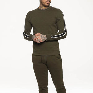 เสื้อสเวตเชิ้ตคอกลมทรงโอเวอร์ไซส์ผ้าคอตตอนผสมคุณภาพสูงแบบเรียบง่าย แห้งเร็ว รุ่นใหม่ล่าสุด ราคาโรงงาน - Product Image 5