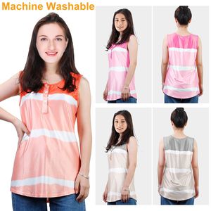 Canotta Estiva da Donna Senza Maniche, Ampia con Bottoni, Stile Gilet, Tie-Dye, Taglie Forti - Product Image 2