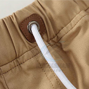 Shorts Homme Décontractés Taille Haute à Cordon de Serrage Séchage Rapide Respirant Coupe Ample Léger en Coton – Meilleure Vente Couleur Unie - Product Image 5