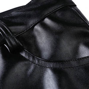 Pantalon en cuir pour homme de qualité supérieure, élégant, confortable, en cuir souple, coutures durables, parfait pour les occasions décontractées et les soirées. - Product Image 4