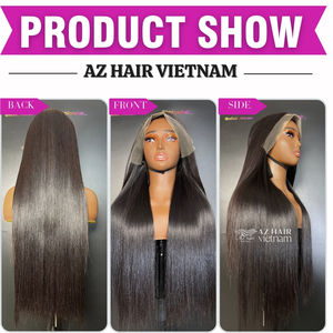 Pelucas de Cabello Liso Espejo de la Mejor Calidad, Cabello Vietnamita Virgen, Fabricante de Pelucas con Cierre de Encaje SDD, Mejor Calidad de Cabello - Product Image 3