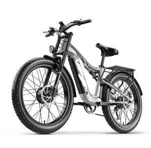 NUEVA OFERTA CON DESCUENTO Bicicleta Eléctrica de Montaña para Adultos, Llanta Gruesa de 20" x 4.0, Motor de 750W, Batería Extraíble de 48V 15.6Ah - Product Image 1