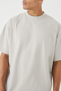 Camiseta transpirable y a la moda con color personalizado, 100% algodón para hombre, corte holgado, nuevo diseño, estilo suave, servicio OEM. - Product Image 6