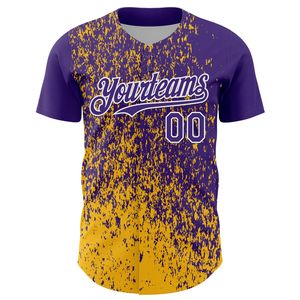 Camiseta de Béisbol Sublimada Personalizada, 100% Poliéster, Secado Rápido, Transpirable, Uniforme de Equipo, Cierre Completo con Botones, Unisex, Camiseta de Béisbol Corta - Product Image 6