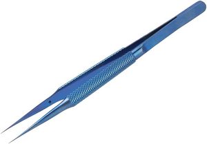 Pinzas Profesionales de Punta Fina, Material de Titanio Biocompatible, Mandíbula Lisa, Herramientas de Microcirugía, Serializables - Product Image 2