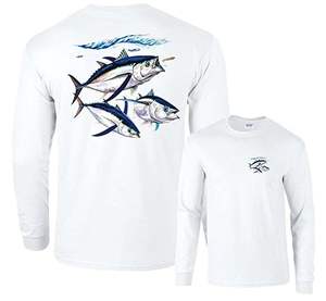 Camiseta de Pesca Personalizada con Malla Antibacteriana, Impresión por Sublimación Completa, Manga Larga, Protección UV, Secado Rápido, Transpirable, Deportiva - Product Image 3