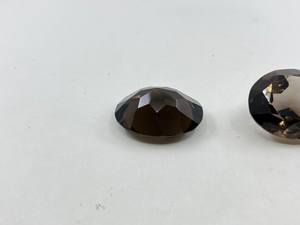 Cuarzo Ahumado Ovalado, Gema Suelta de 30x25mm, Calibrada, Lote para Fabricación de Joyería Natural - Product Image 6