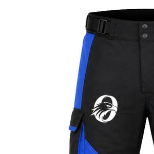 Pantalones de Motocicleta Negros y Azules para Hombre, Pantalones de Protección para Motociclistas, Pantalones de Carreras Resistentes, Ropa Deportiva para Viajes al Aire Libre - Product Image 5