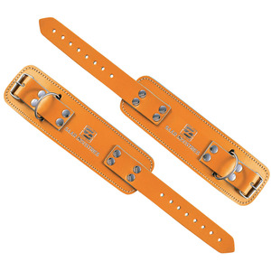 สายรัดข้อเท้าหนังทนทานสำหรับการออกกำลังกายกล้ามเนื้อก้น - สายรัดขาแบบมีแผ่นรองรับน้ำหนักเพื่อความสบายสำหรับอุปกรณ์เสริมความแข็งแรงด้วยสายเคเบิลพูลเลย์ - Product Image 3