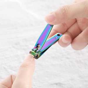 Coupe-ongles professionnels TWEEZEX en acier inoxydable courbé, avec logo personnalisé, haute qualité, ouverture large, pour usage manuel, coffret cadeau OEM - Product Image 3