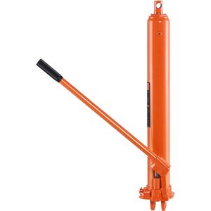 Martinetto idraulico a pistone singolo da 8 tonnellate con base a forcella, cilindro elettrico a 4 ruote per sollevamento auto e lavori motore - Product Image 3