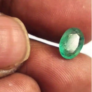 53 piezas de Esmeralda Zambiana Natural de 6mm a 9mm, facetada ovalada y octogonal, 47 quilates, lote de gemas sueltas de calidad IROC, corte Panna, US$85 - Product Image 3