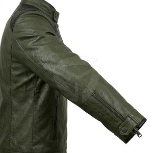 Classic Men Leather Jacket Timeless Biker Design Crafted For Winter Wear Winter Jacket And Fashion Forward Looks - Product Image 4