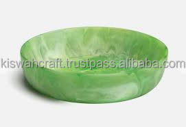 Tazón de Resina de Lujo, Ecológico, Duradero y Personalizable de Primera Calidad, Decoración de Boda Personalizada, Tazones para Ensalada Pulidos - Product Image 5