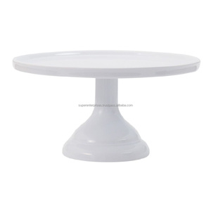 White Painted Cake Stand With Two Floor Custom Finishing and Design Available Metal Cake Stand With Multiple Size - Product Image 6