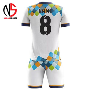 Uniformes de Fútbol para Hombre 2026, Fabricados en Fábrica, 100% Poliéster, Sublimados, con Pantalones Cortos, OEM ODM, Conjuntos de Uniformes de Alta Calidad en NURAK - Product Image 5