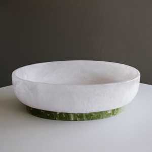 Bol en résine artisanal classique écologique brillant pour bibelots, bonbons, snacks ou objets divers - Product Image 2