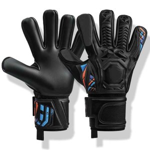 BRG Durable Soccer Goalkeeper <b>Gloves</b> <b>with</b> Thick Latex Palm Finger Save Protection Adjustable Wrist Closure Goalie <b>Gloves</b> - Product Image 4