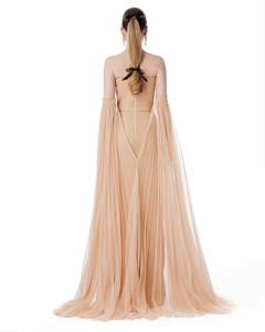 Robe REGAL DUNE _ robe de soirée de luxe haute couture de la marque locale vietnamienne - Product Image 3