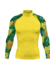 Maillot de bain à manches longues pour homme, protection UV, séchage rapide, extensible, vêtements de plage, vêtements de sport - Product Image 5