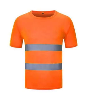 Camiseta de Seguridad Vial al por Mayor, Fabricante de Camisetas Reflectantes para Exteriores, Camiseta de Manga Larga para Guardias de Seguridad en Obras de Construcción - Product Image 6