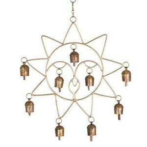 Campana Decorativa de Hierro de Lujo para Colgar en la Pared, Ideal para Decoración del Hogar y Exteriores - Product Image 4