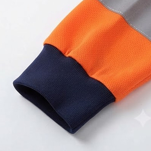 เสื้อโปโลแขนยาวแบบสะท้อนแสงรุ่นใหม่มาแรง สั่งซื้อขั้นต่ำน้อย น้ำหนักเบา เหมาะสำหรับงานอุตสาหกรรม เสื้อโปโลผู้ชาย - Product Image 3
